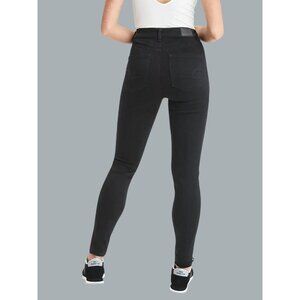 Size 2 short  American Eagle High-Waist hi rise Black curvy jeggings jeans stret